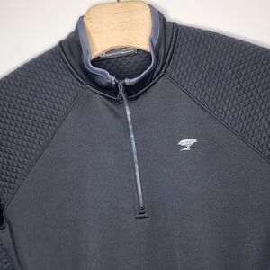 Under Armour Cold Gear Men's Pullover Sweatshirt‎ Size L 1/4 Zip Black